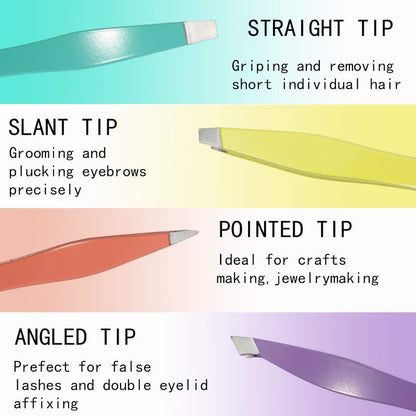 Precision Grooming Tweezers Set